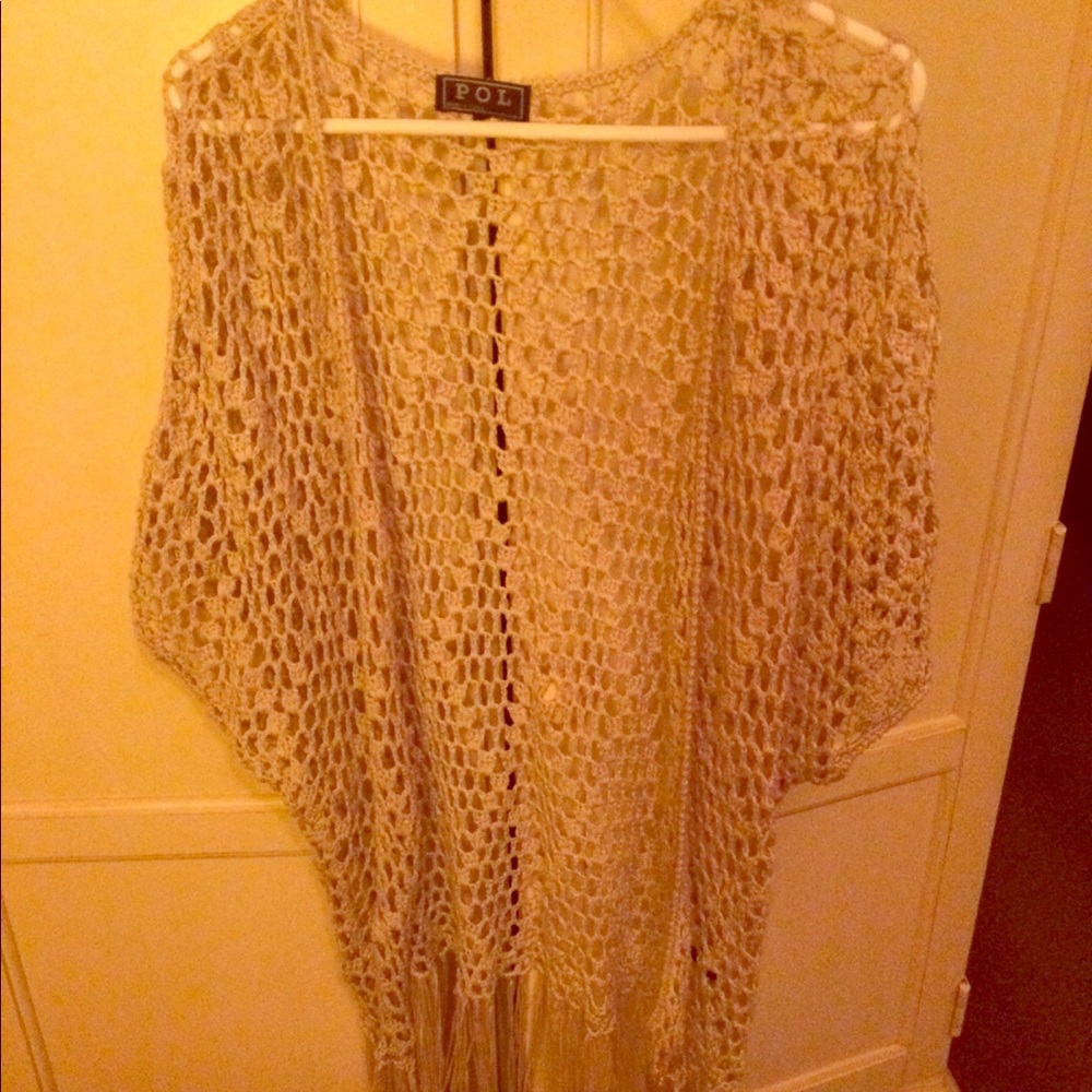 Fringed Vest sweater